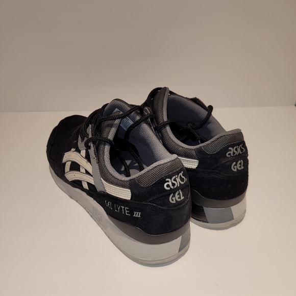 Asics Gel Lyte III - Black Suede - Size 10.5 - Picture 7 of 7